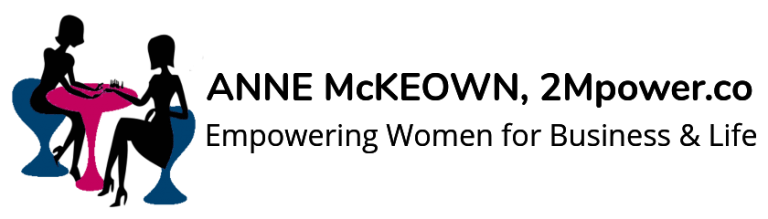 women's empowerment life coach - Anne McKeown logo